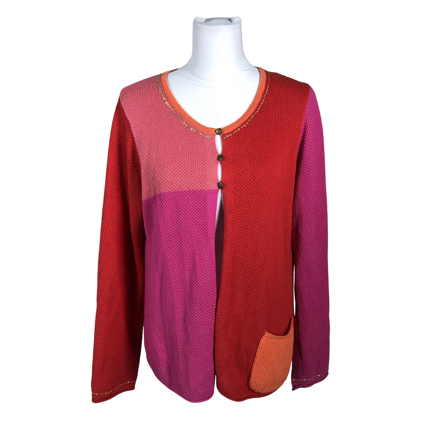 Unisex Gudrun Sjöden - Kardigan, suurus 40 - Punane (1)