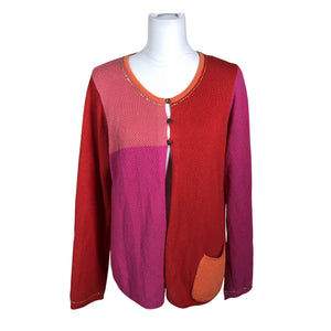 Unisex Gudrun Sjöden - Kardigan, suurus 40 - Punane (1)