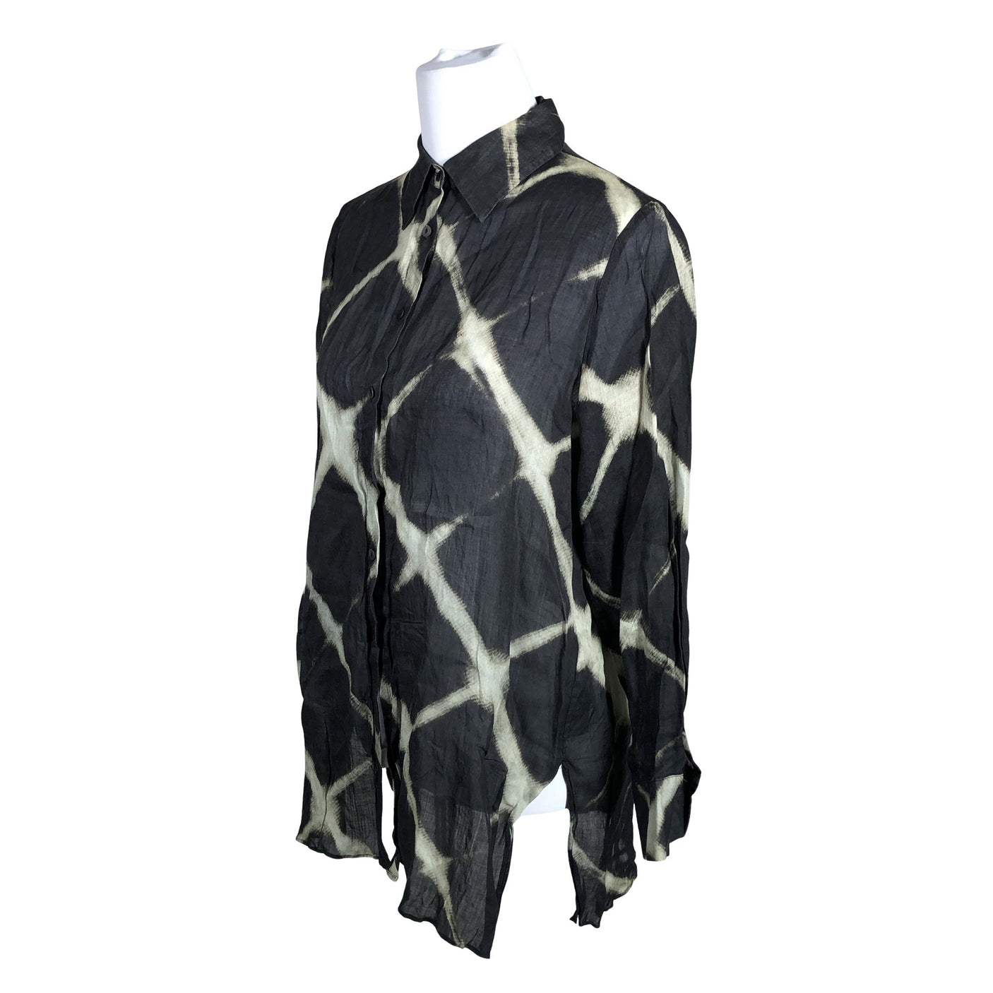 Unisex Massimo Dutti - Pluus, suurus 40 - Must (2)