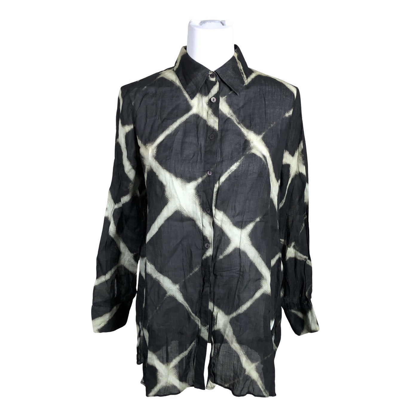 Unisex Massimo Dutti - Pluus, suurus 40 - Must (1)