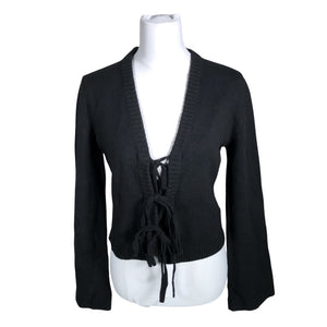 Unisex Arket - Kardigan, suurus 36 - Must (1)
