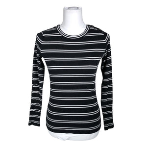 Unisex Massimo Dutti - Trikotaažist pluus, suurus 34 - Must (1)