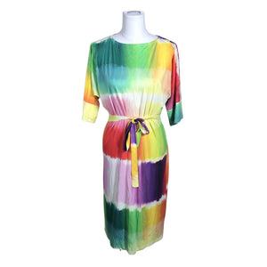 Unisex Marita Huurinainen - Trikotaažist kleit, suurus 38 - Roheline (1)