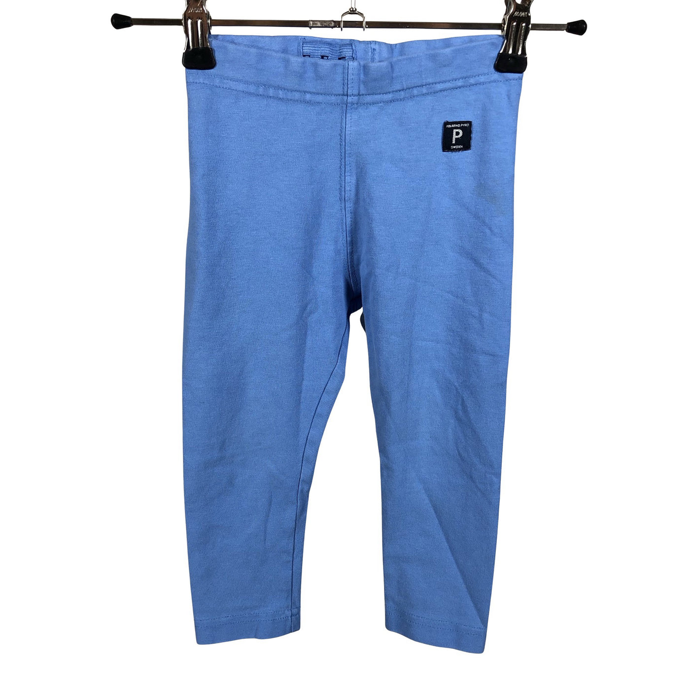 Unisex Polarn O. Pyret - Trikotaažist püksid, suurus 80 - 86 - Sinine (1)
