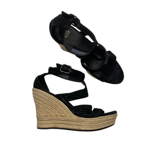 Unisex Ugg - Kiilkontsaga rihmikud, suurus 41 - Must (1)