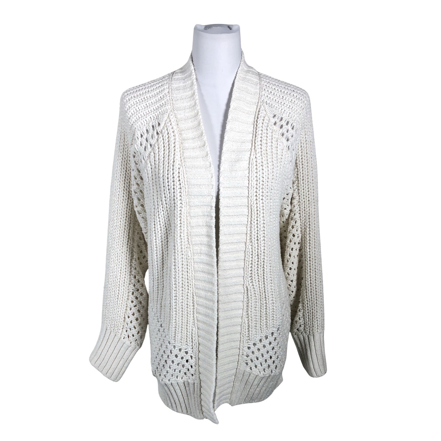 Unisex Abercrombie&Fitch - Kardigan, suurus 40 - Looduslik valge (1)