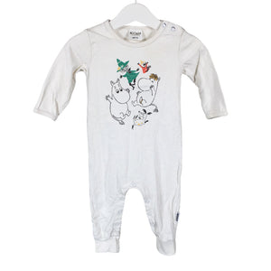 Unisex Moomin by Martinex - Pükskostüüm, suurus 68 - 74 - Valge (1)