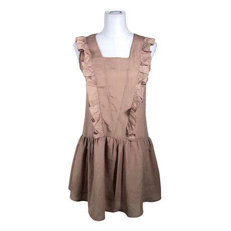 Unisex Kling - Õhuke kleit, suurus 34 - Pruun ()
