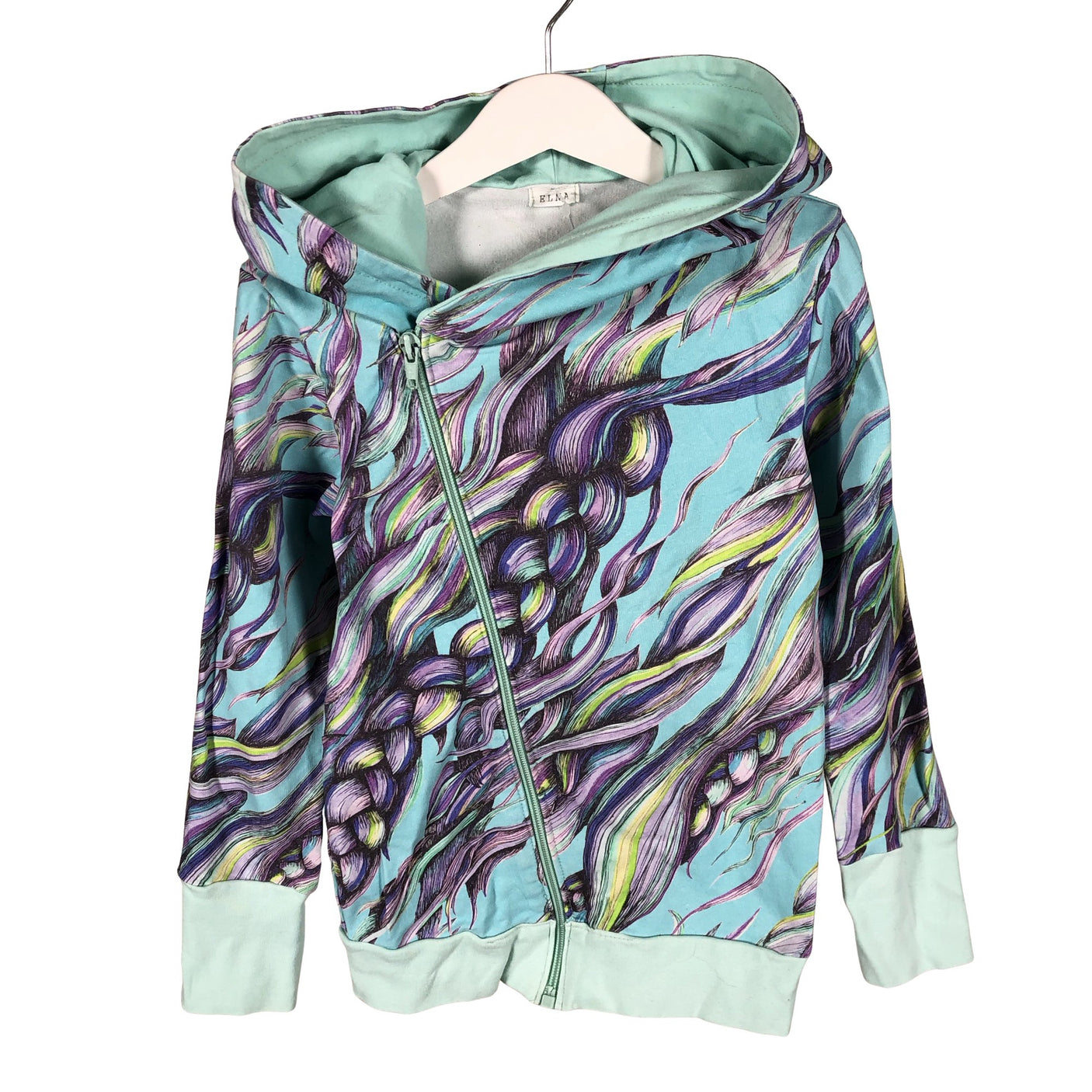 Unisex Handmade - Dressipluus, suurus 122 - 128 - Türkiis (1)
