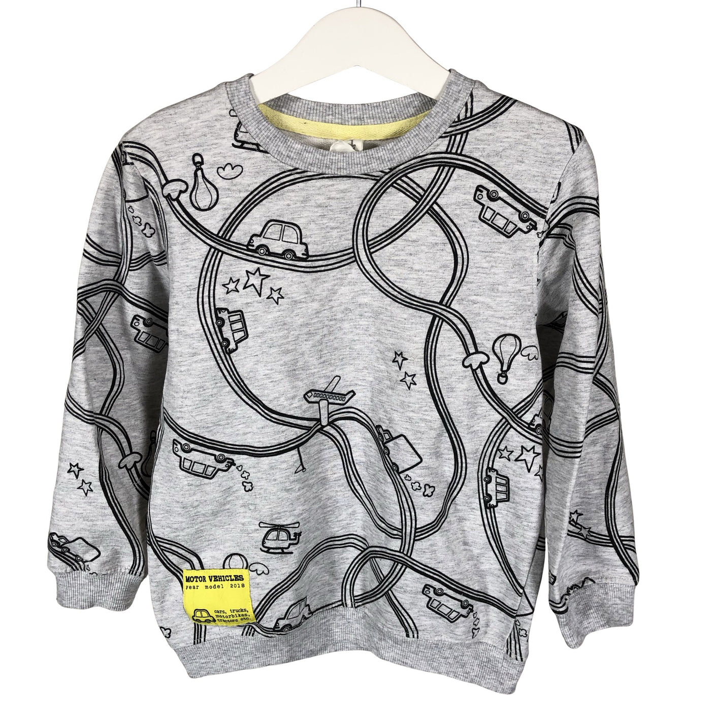 Unisex Keiki - Dressikangast pluus, suurus 104 - 110 - Hall (1)