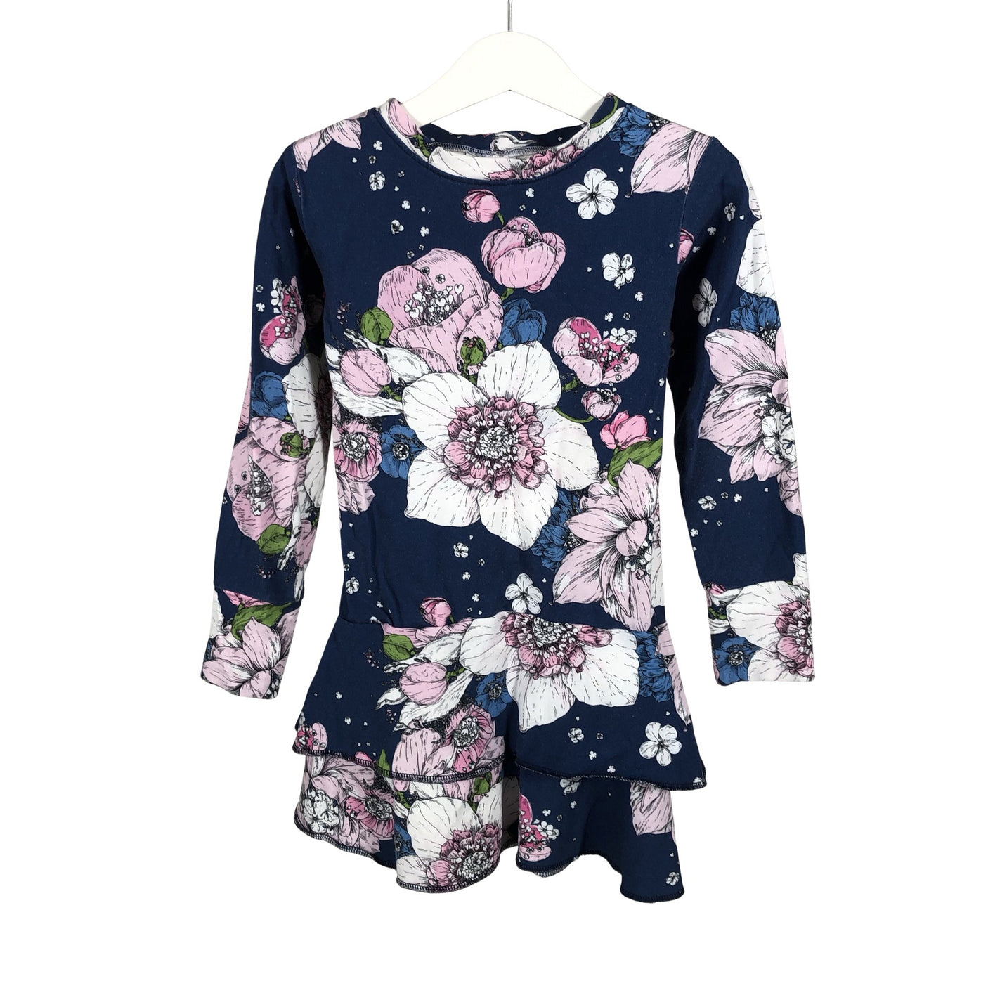 Unisex Coconut - Trikotaažist kleit, suurus 104 - 110 - Sinine (1)