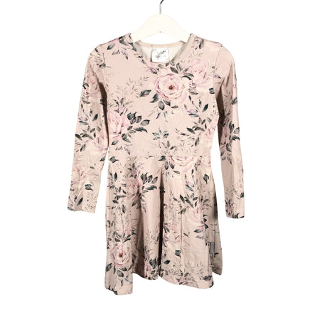 Unisex Hento Style - Trikotaažist kleit, suurus 110 - 116 - Heleroosa ()