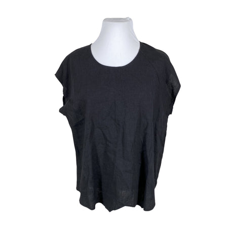 Unisex Thing - Lühikeste käistega pluus, suurus 44 - Must ()