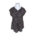 Unisex The Masai - Lühikeste käistega pluus, suurus 44 - Must ()