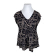Unisex The Masai - Lühikeste käistega pluus, suurus 42 - Must ()