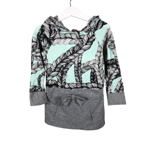 Unisex Handmade - Trikotaažist tuunika, suurus 104 - 110 - Türkiis (1)