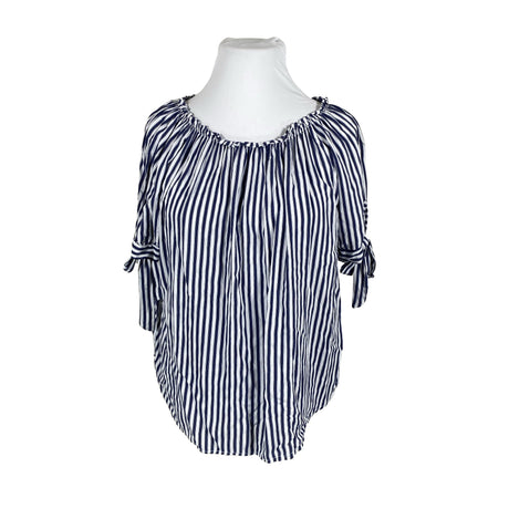 Unisex Fashion Highlight - Lühikeste käistega pluus, suurus 44 - Valge ()