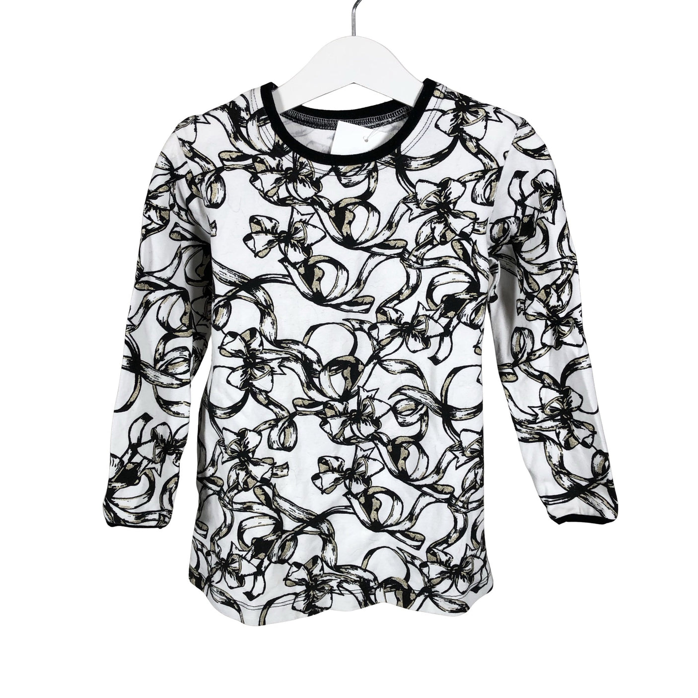 Unisex Handmade - Trikotaažist tuunika, suurus 104 - 110 - Valge (1)