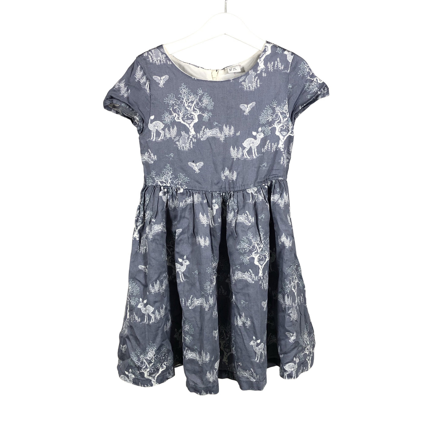 Unisex Lindex - Mitteveniv kleit, suurus 116 - 122 - Sinine (1)