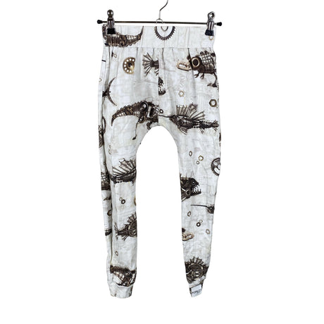 Unisex Pop & Co Helsinki - Dressikangast püksid, suurus 122 - 128 - Beige ()