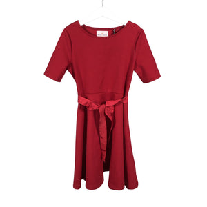 Unisex Holly & Whyte by Lindex - Trikotaažist kleit, suurus 122 - 128 - Punane (1)