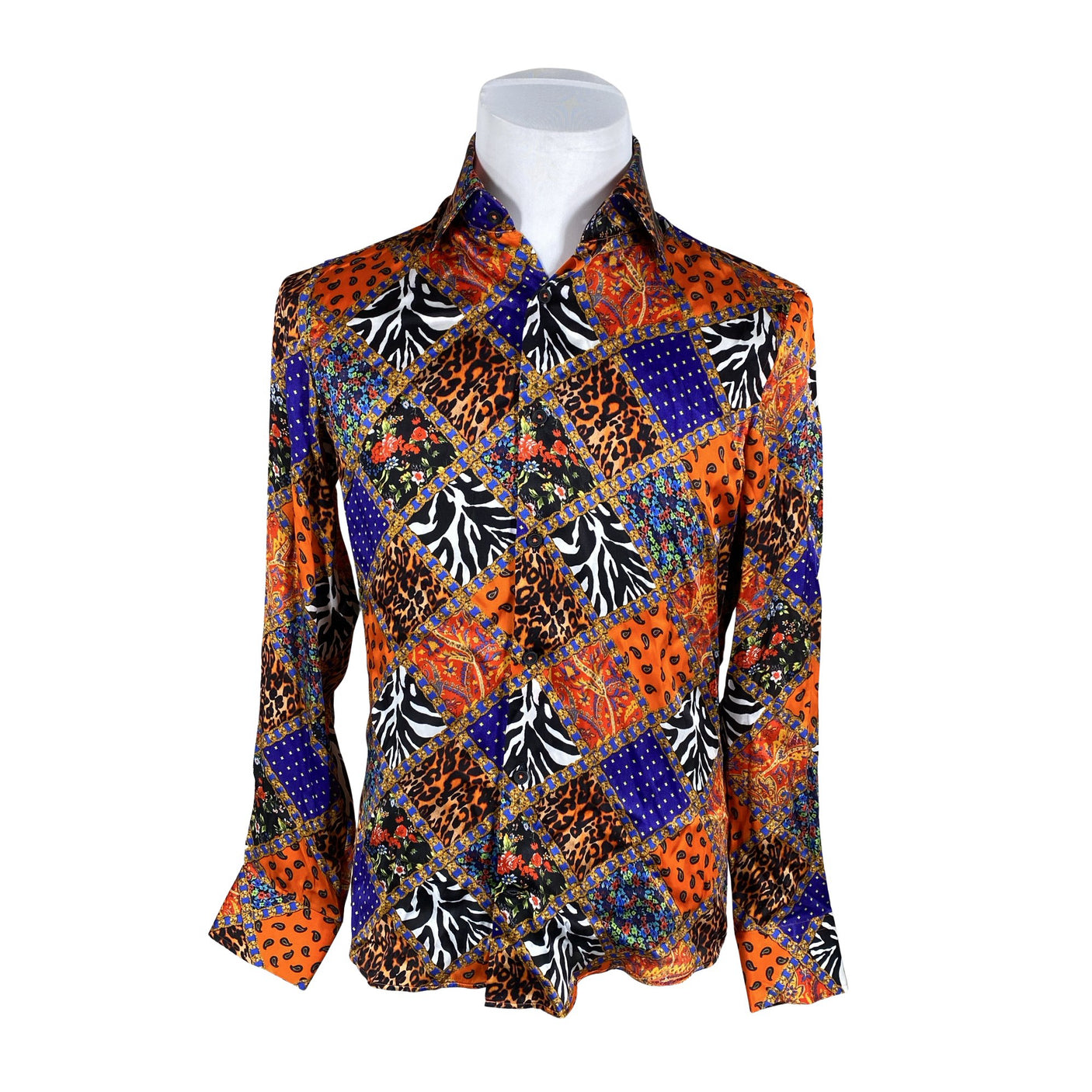 Unisex Hawes & Curtis - Triiksärk, suurus S - Oranž (1)