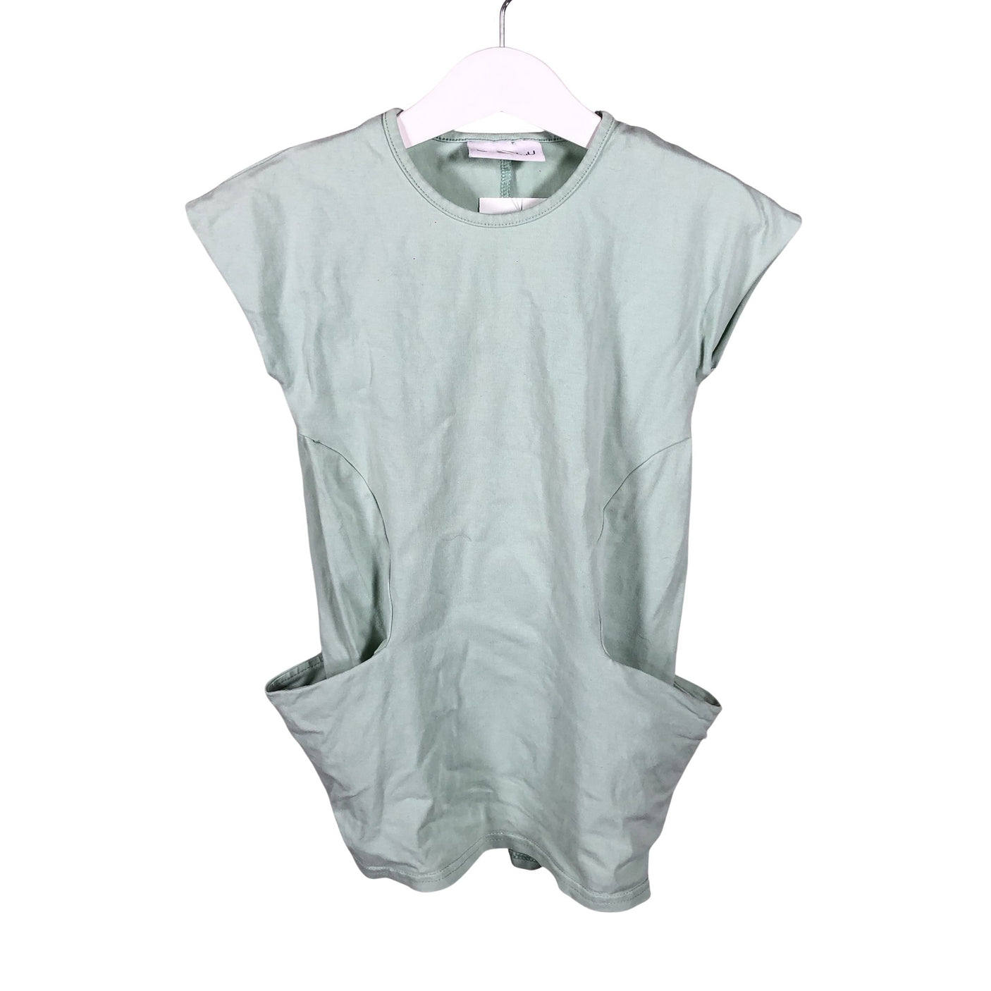 Unisex Gugguu - Trikotaažist kleit, suurus 104 - 110 - Roheline (1)