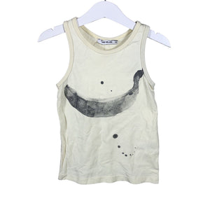 Unisex One We Like - Trikotaažist topp, suurus 104 - 110 - Kollane (1)