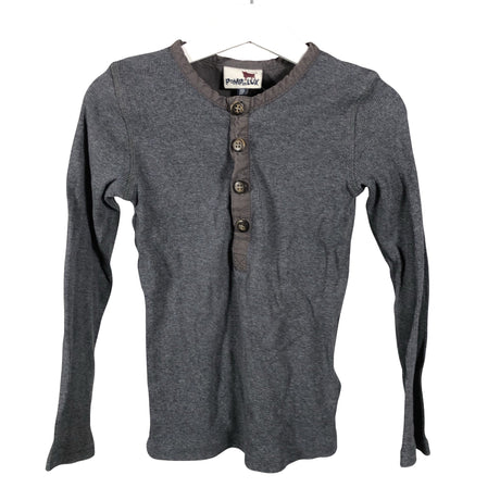 Unisex POMPdeLUX - Trikotaažist pluus, suurus 104 - 110 - Hall ()