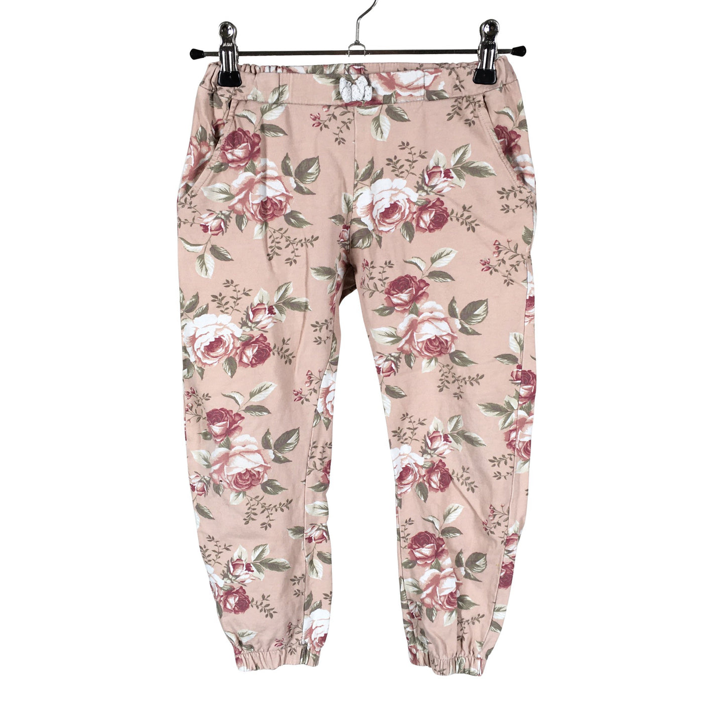 Unisex Newbie - Dressikangast püksid, suurus 110 - 116 - Heleroosa (1)