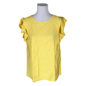 Unisex Nanso - Lühikeste käistega pluus, suurus 38 - Kollane (1)