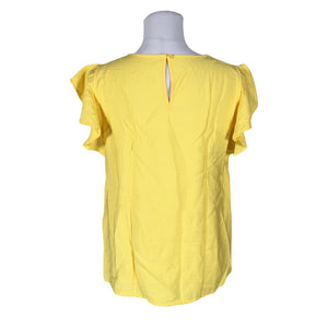 Unisex Nanso - Lühikeste käistega pluus, suurus 38 - Kollane (2)