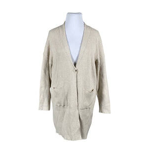Unisex Free Quent - Kardigan, suurus 44 - Beige (1)