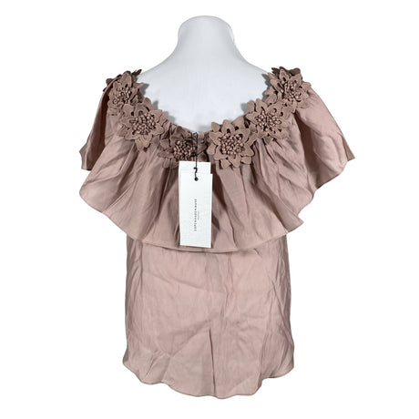Unisex Copenhagen Muse - Lühikeste käistega pluus, suurus 42 - Pruun (2)