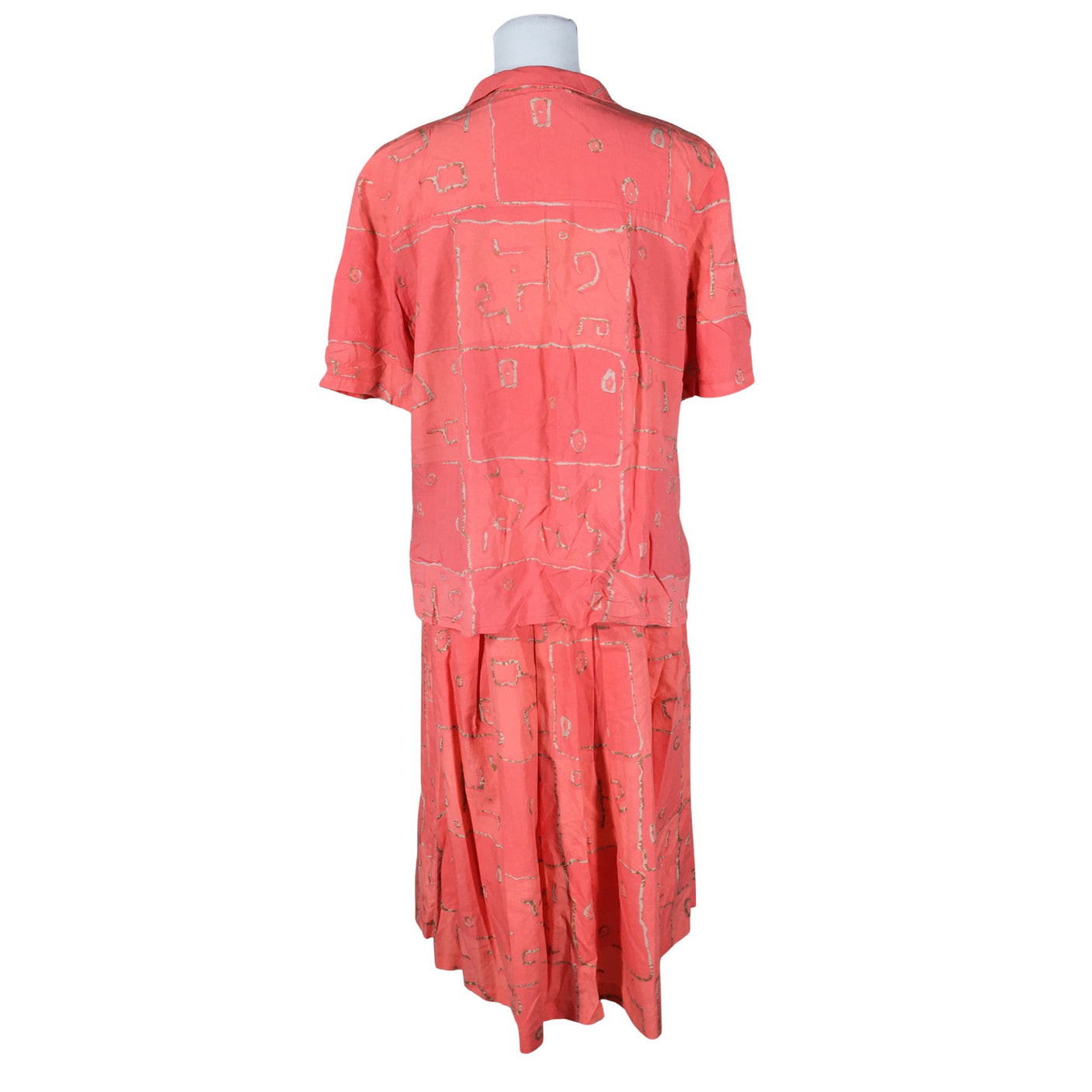 Unisex Marimekko - Lühikeste käistega pluus, suurus 38 - Heleroosa (2)