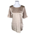 Unisex Benetton - Lühikeste käistega pluus, suurus 36 - Beige ()