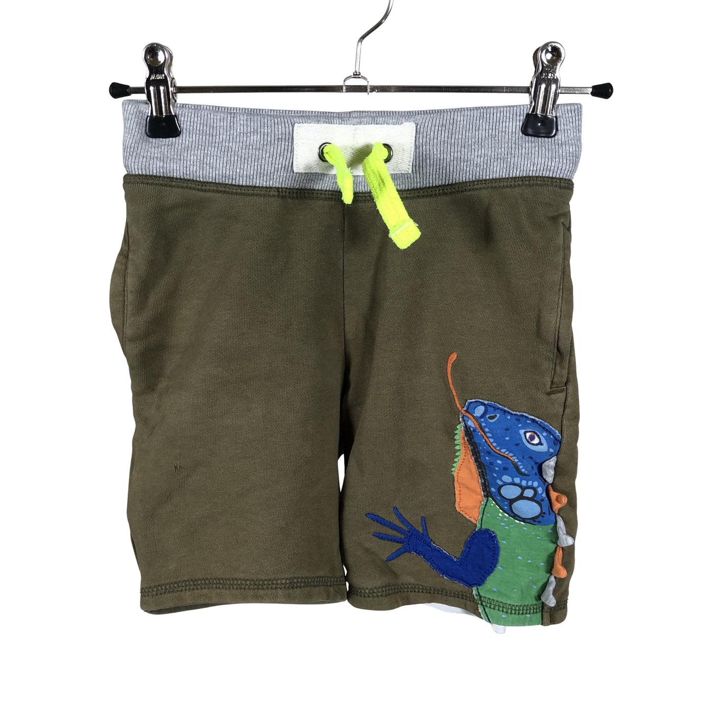 Unisex Mini Boden - Dressikangast lühikesed püksid, suurus 104 - 110 - Pruun (1)