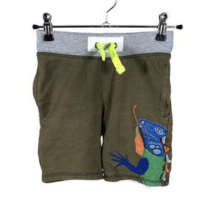 Unisex Mini Boden - Dressikangast lühikesed püksid, suurus 104 - 110 - Pruun (1)