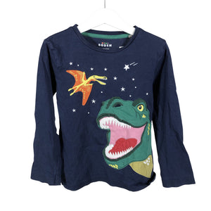 Unisex Mini Boden - Trikotaažist pluus, suurus 110 - 116 - Sinine (1)