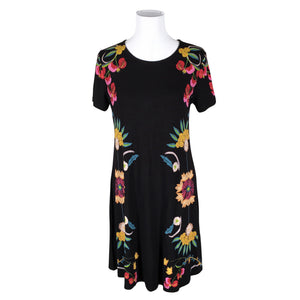 Unisex Desigual - Trikotaažist kleit, suurus 38 - Must (1)