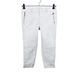 Unisex Atelier - Teksast poolpikad püksid, suurus 36 - Valge ()