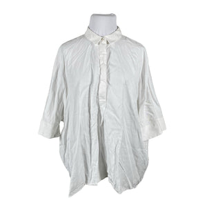 Unisex COS - Lühikeste käistega pluus, suurus 44 - Valge (1)