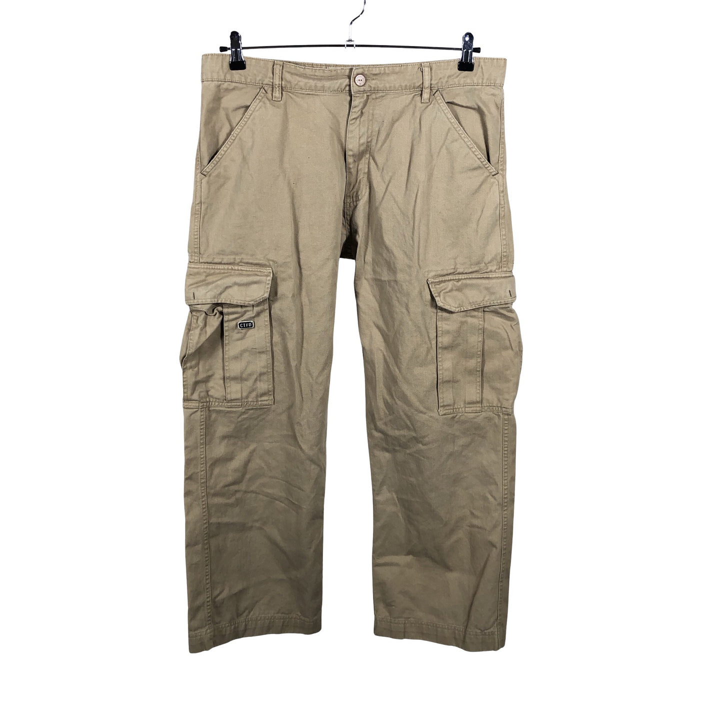Unisex Cottonfield - Cargo-püksid, suurus W35 - Pruun (1)