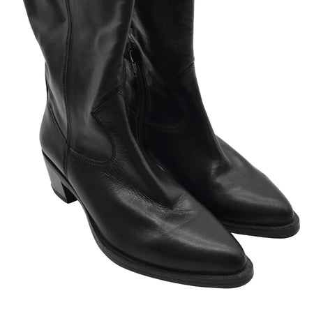 Unisex Unisa - Kauboisaapad, suurus 37 - Must (2)
