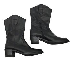 Unisex Unisa - Kauboisaapad, suurus 37 - Must (1)