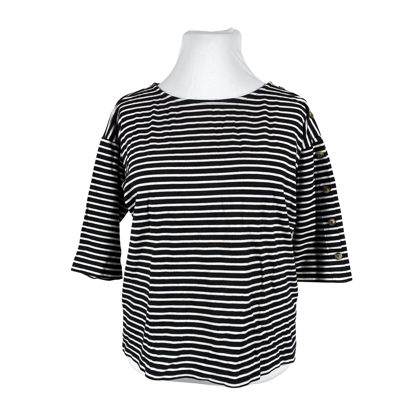 Unisex Esprit - Trikotaažist pluus, suurus 42 - Must (1)