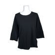 Unisex Lindex - Trikotaažist pluus, suurus 40 - Must ()