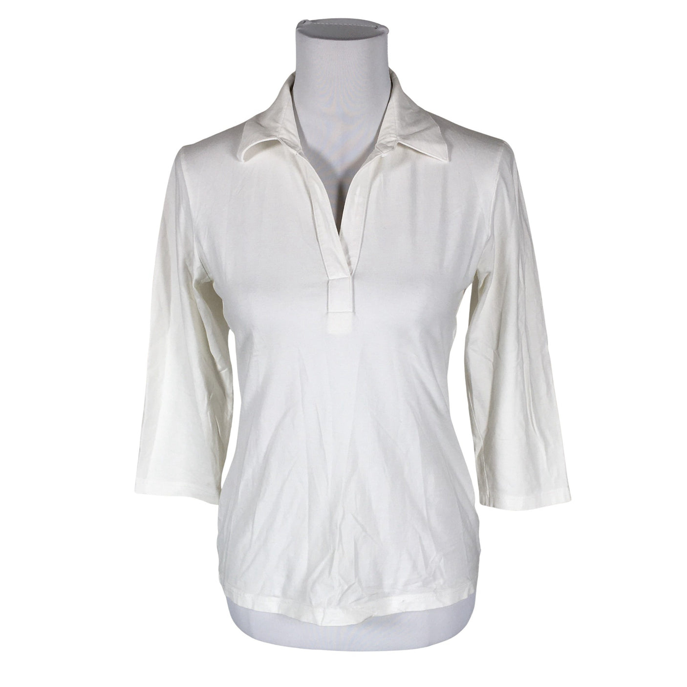 Unisex Nanso - Trikotaažist pluus, suurus 36 - Valge (1)
