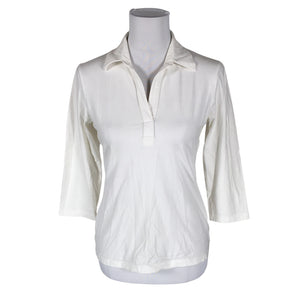 Unisex Nanso - Trikotaažist pluus, suurus 36 - Valge (1)