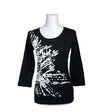 Unisex Nanso - Trikotaažist pluus, suurus 36 - Must ()